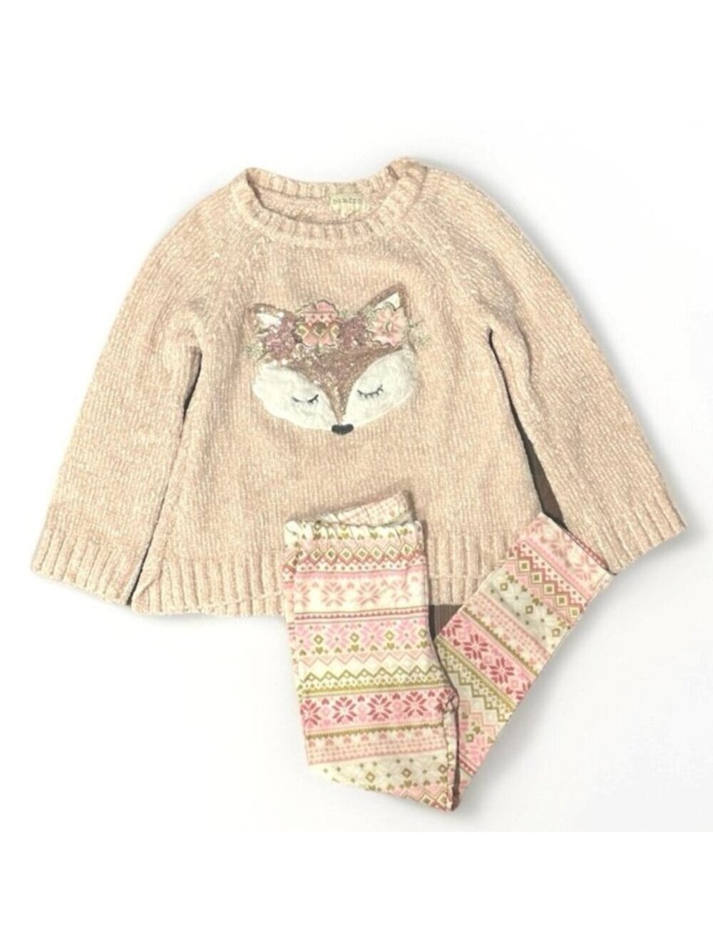 btween Fox Sweater & Leggings Set 6x